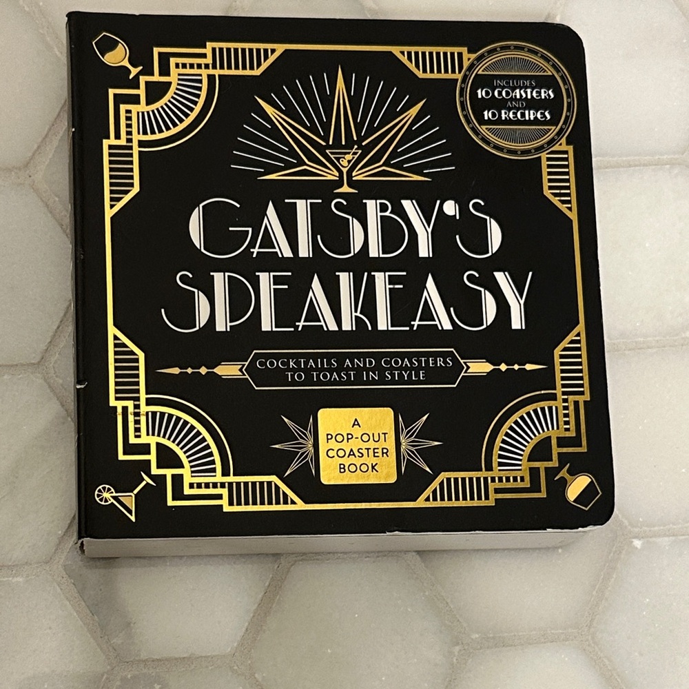 Gatsby's Speakeasy Coaster Book